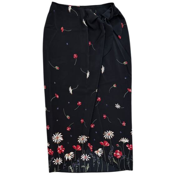 Vintage Rampage Floral Wrap Maxi Skirt - Picture 1 of 7